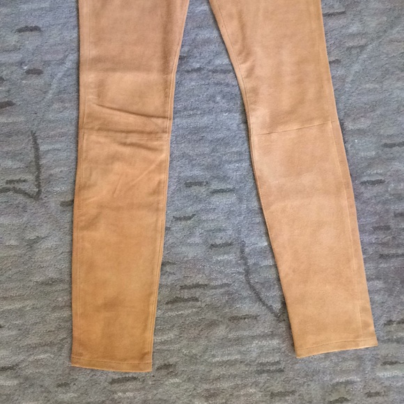 Current Elliot lamb suede ankle skinnies - Picture 6 of 10